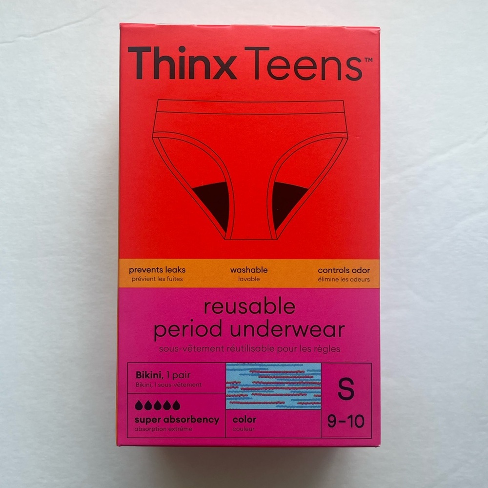 Thinx Teens reusable period underwear